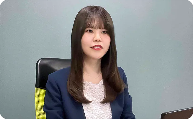 採用担当 広瀬さんのインタビュー写真
