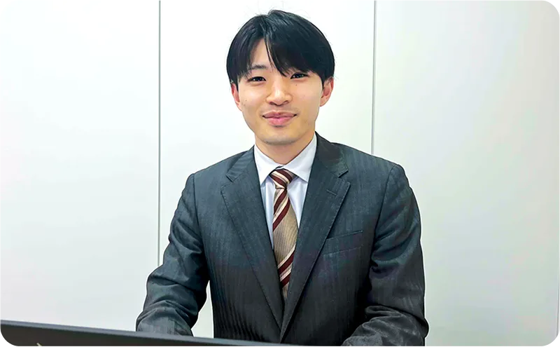 営業職 上木さんのインタビュー写真