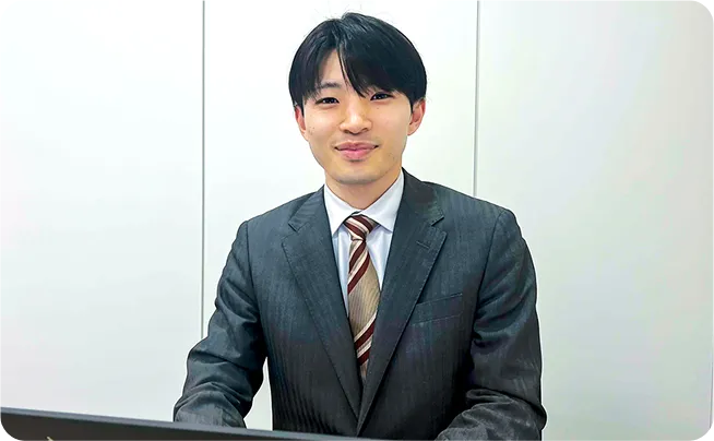 営業職 上木さんのインタビュー写真