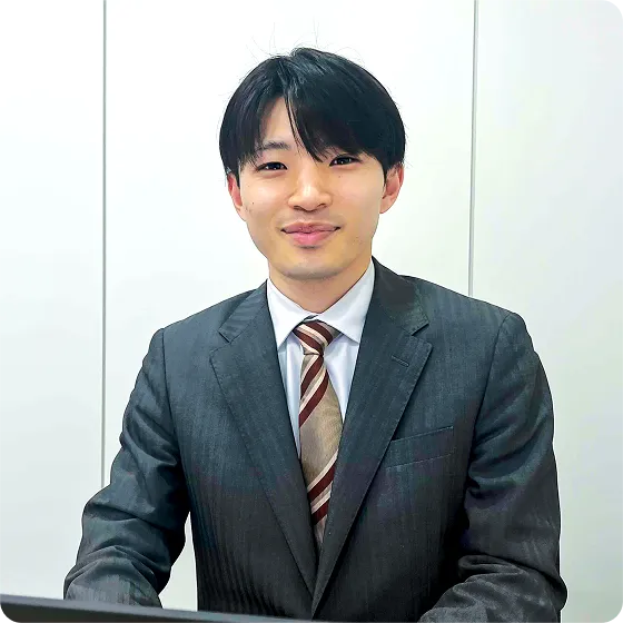 営業職のインタビュー写真